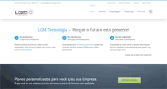 Desktop Screenshot of lgmtecnologia.com.br